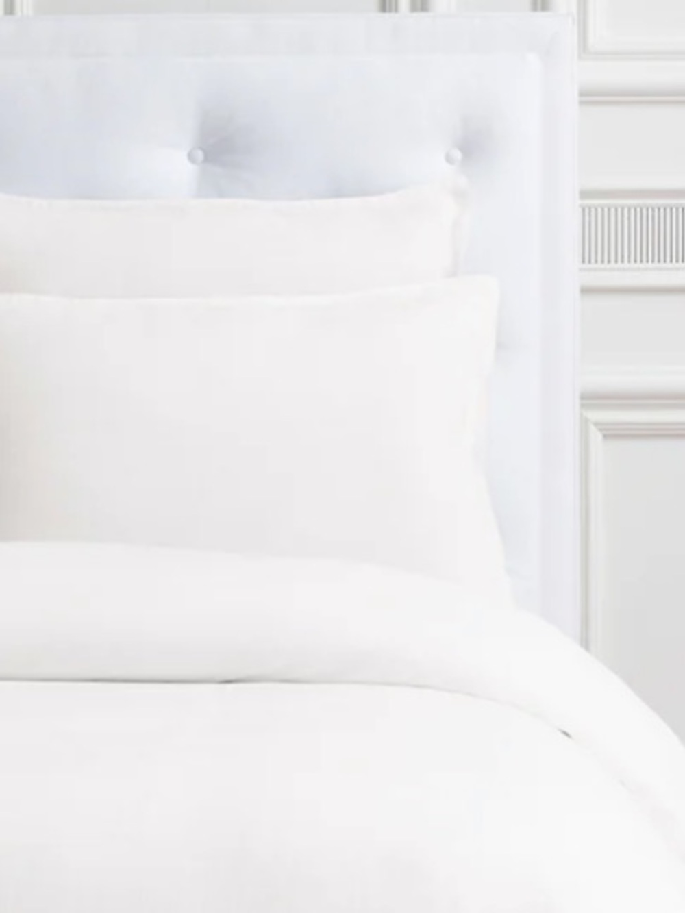 Jonathan Adler White Percale Pillowcases set of 2 white standard